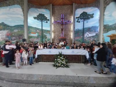 Celebração das Crianças no Santuário de Laranjeiras do Sul (12/10) 